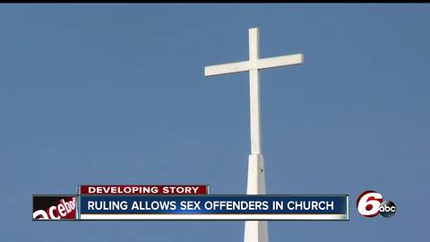 Sex offenders can attend church with children present under new ruling by Indiana court of appeals