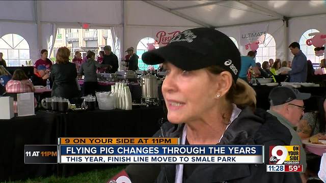 Flying Pig Marathon has seen many improvements over the year