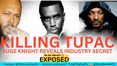 Killing Tupac: Suge Knight Reveals Industry Secret... #VishusTv 📺