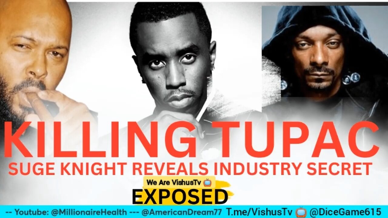 Killing Tupac: Suge Knight Reveals Industry Secret... #VishusTv 📺