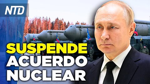 Rusia suspende tratado nuclear con EE. UU.; Biden visita Polonia | NTD Día [21 feb]