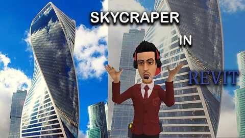 How to design a SKYCRAPER in Revit part 1 \\ design like a PRO