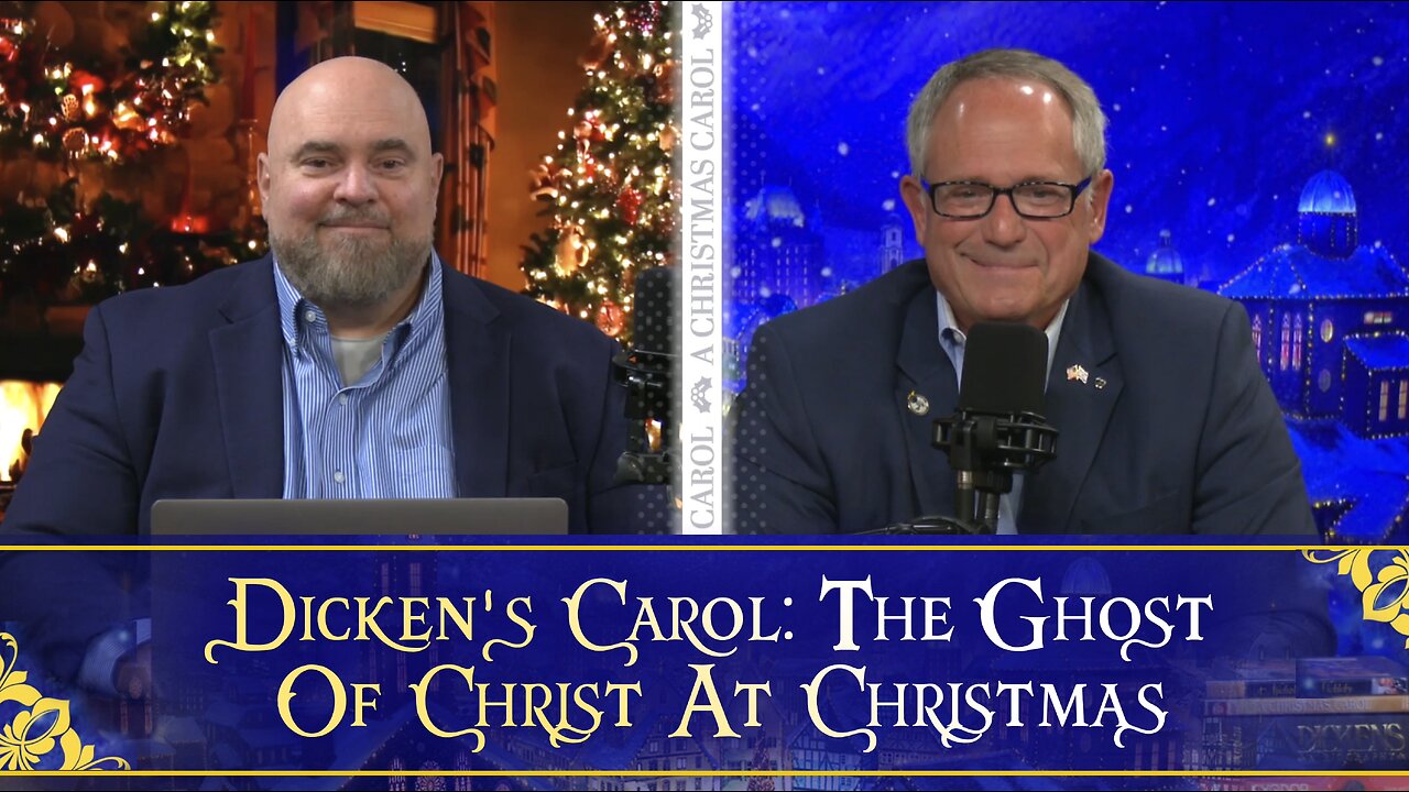 Dicken's Carol: The Ghost Of Christ At Christmas