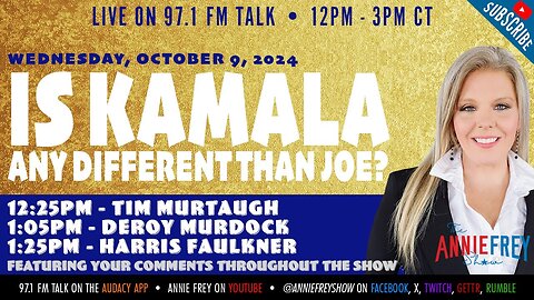 POLL: Is Kamala the SAME as Joe?