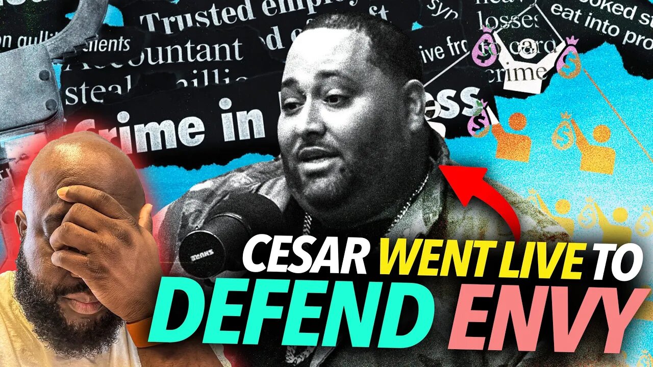 Cesar Pina Says "Me and DJ Envy Were In Business Together" On Instagram Live After Posting Bail 🥴