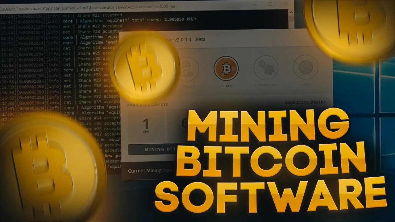 NEW 19.02.2022 |THE BEST BITCOIN MINING SOFTWARE for PC / FREE DOWNLOAD No Fee No Investment!