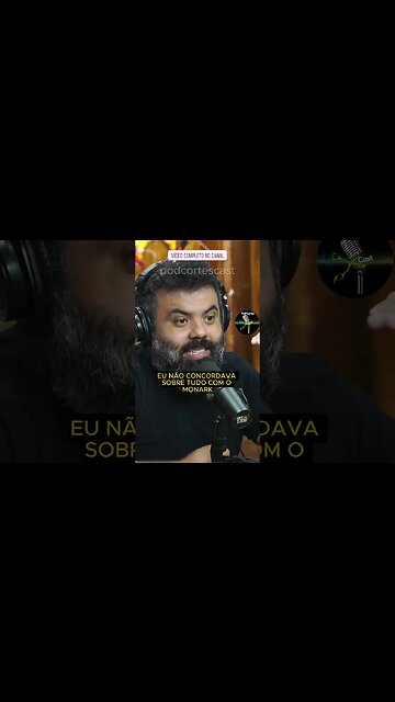EU NÃO CONCORDAVA SOBRE TUDO COM O MONARK #shorts #arthurpetry #monark #igor3k #flowpodcast