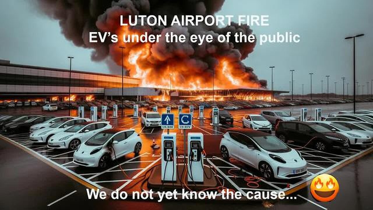 [ MUST WATCH - EMERGENCY ] : THE LUTON AIRPORT FIRE AND THE RISING CONCERNS OVER LITHIUM BATTERIES