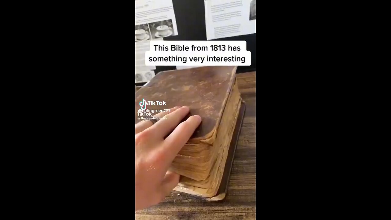 1813 Bible explains 2024 is Adam's 6K Birthday.
