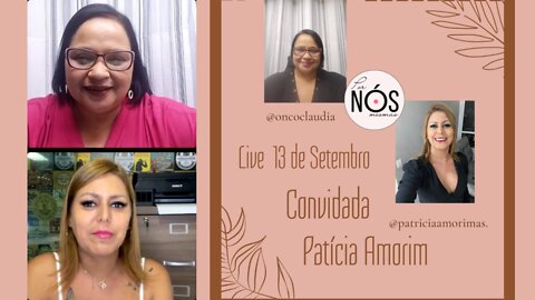 #Live Por NÓS Mesmas | Como estou após o diagnóstico de Cáncer o Câncer | 13 de Setembro