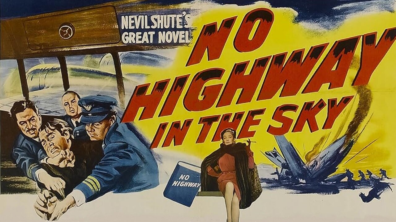 No Highway in the Sky (1951) James Stewart, Marlene Dietrich, Glynis Johns