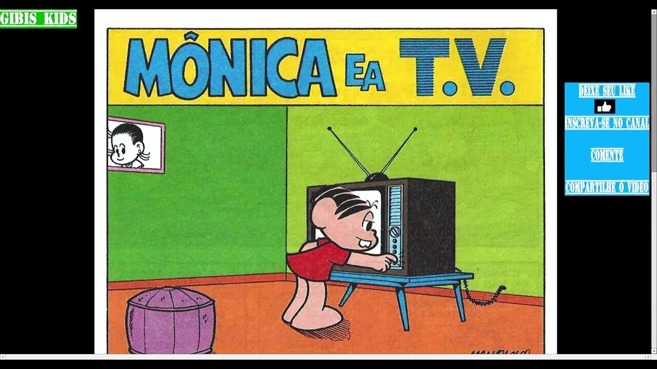 Mônica E A T.V. [Pause o Vídeo Caso Não Consiga Ler]