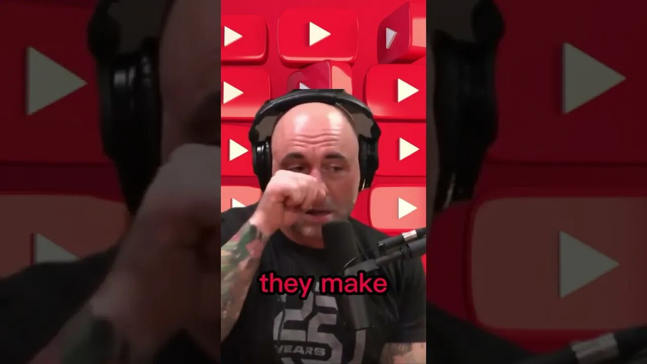 YouTubers make more money than Hollywood stars according to Joe Rogan #shorts