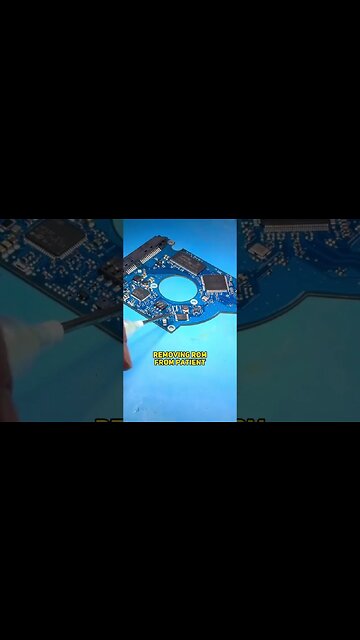 FAILED PCB ON A HARD DRIVE