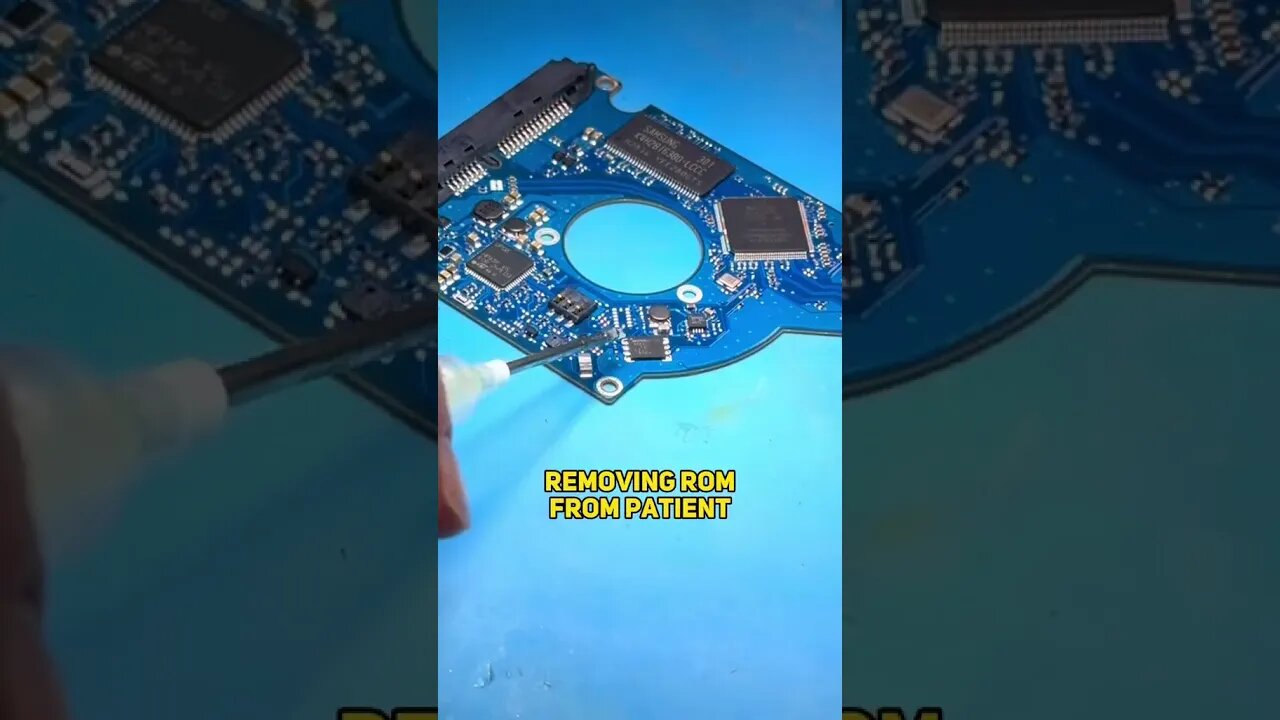 FAILED PCB ON A HARD DRIVE