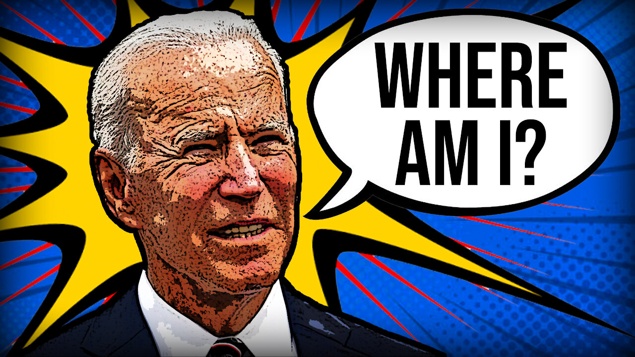 Biden Forgets That He is Outside | Daily Biden Dumpster Fire