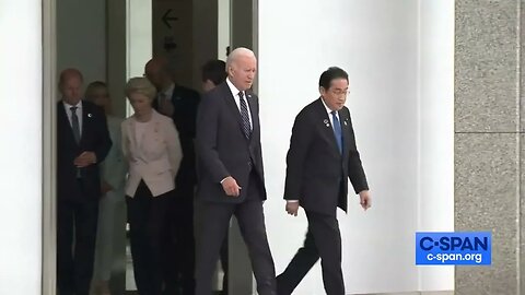 In Japan, Biden Grows A Bit Impatient As He Waits For His Handler To Instruct Him To Move