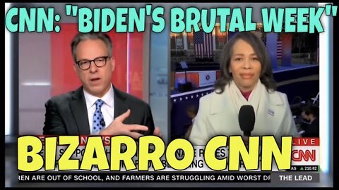 BIZARRO CNN BASHES BIDEN!