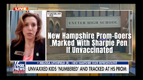 New Hampshire Prom-Goers Marked With Sharpie Pen If Unvaccinated