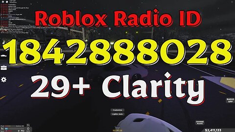 Clarity Roblox Radio Codes/IDs