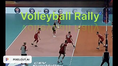 Crazy Volleyball Rally #volleyball