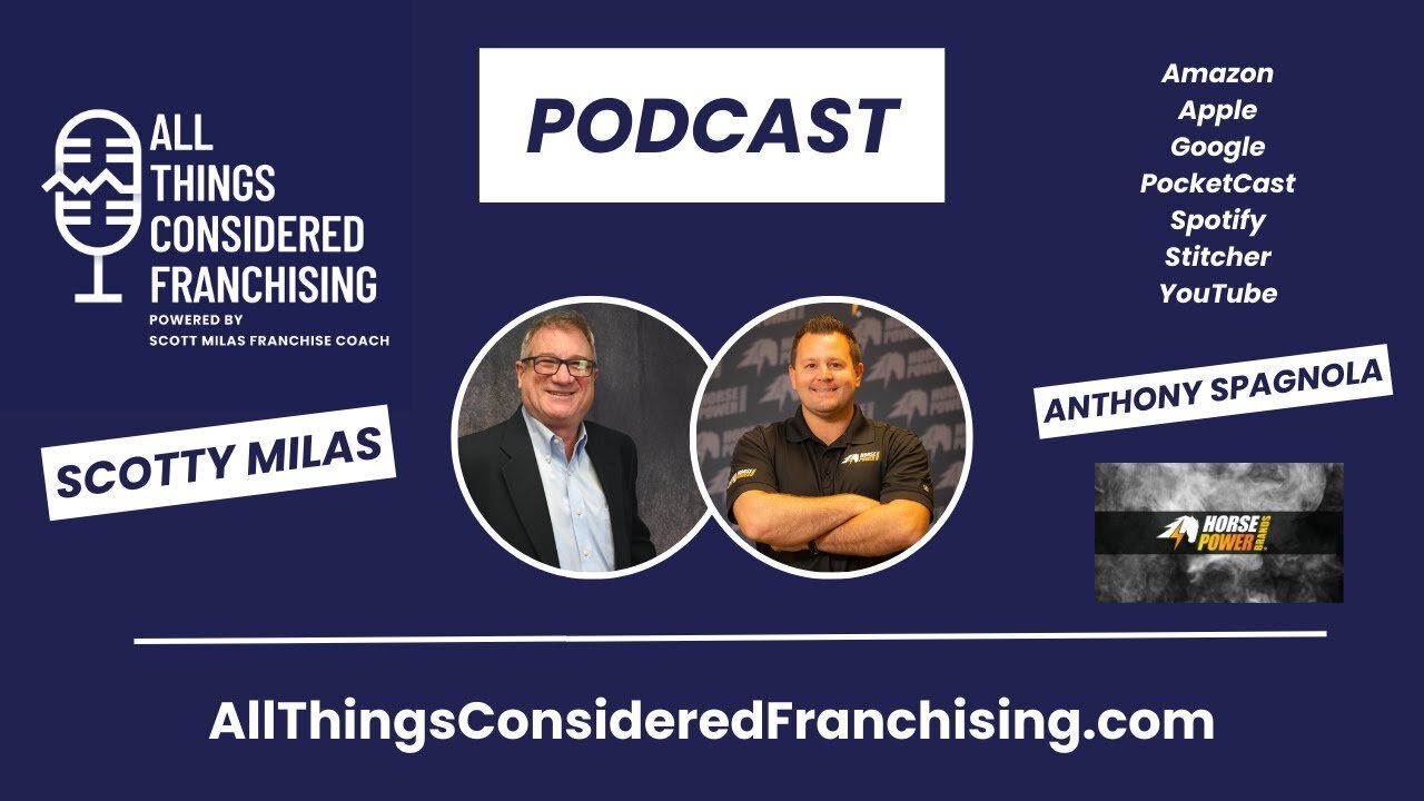 Scotty Milas' All Things Considered Franchising Podcast with Anthony Spagnola