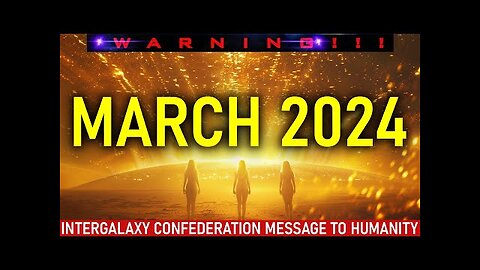 INTERGALAXY CONFEDERATION IS GREETING YOU! We talk to you about your nearest future.