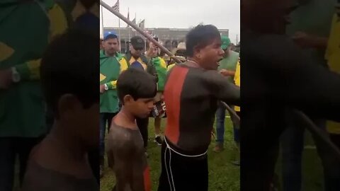 Barroso recebe palavras de carinho do Índio Patriota
