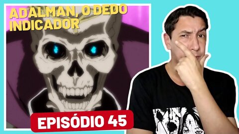 REACT Tensei shitara Slime Datta Ken S02 E45 PTBR | Adalman, o Dedo Indicador