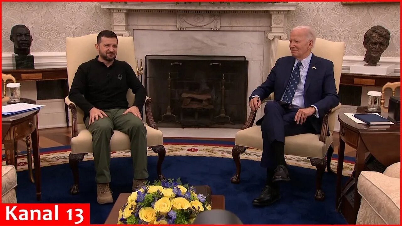 "We are with Ukraine, aid will continue" - Biden met with Zelensky at the White House