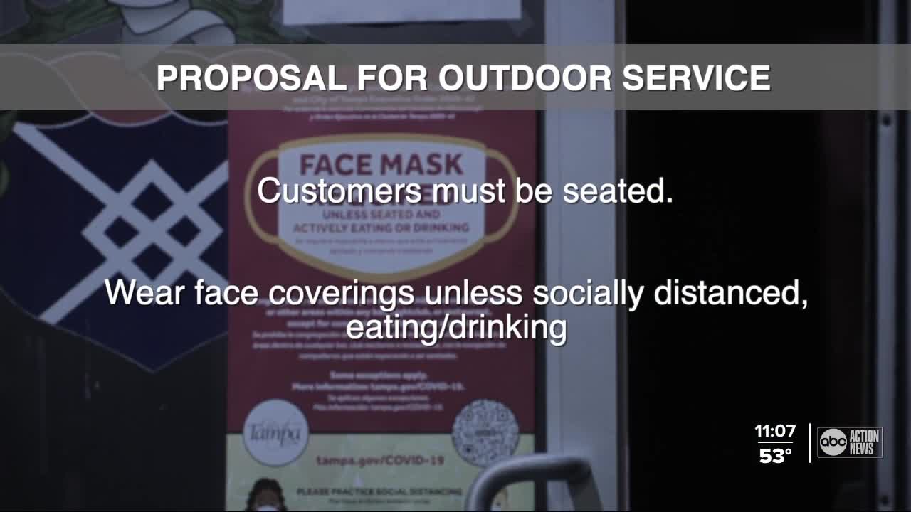 Proposal would expand Hillsborough's mask mandate to outdoor bar, restaurant spaces