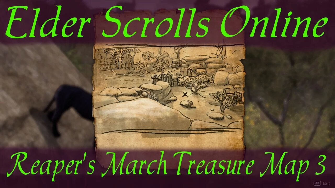 Reaper's March Treasure Map 3 [Elder Scrolls Online ESO]