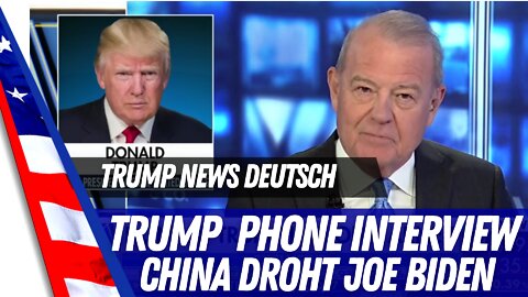 Trump im Telefoninterview:"China hat Biden gedroht".