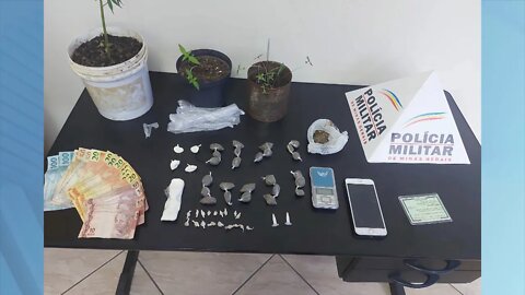 Gov. Valadares: Homem preso com Pés e Buchas de Maconha no Santa Efigênia.