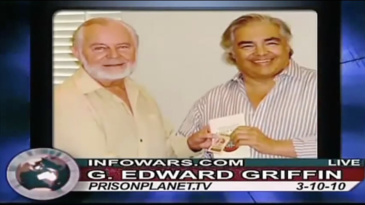 ⚫️⚡️G. Edward Griffin w/Alex Jones (2010) ▪️ CIA Mafia Takeover & its Ties to Harvard (3/10/10)