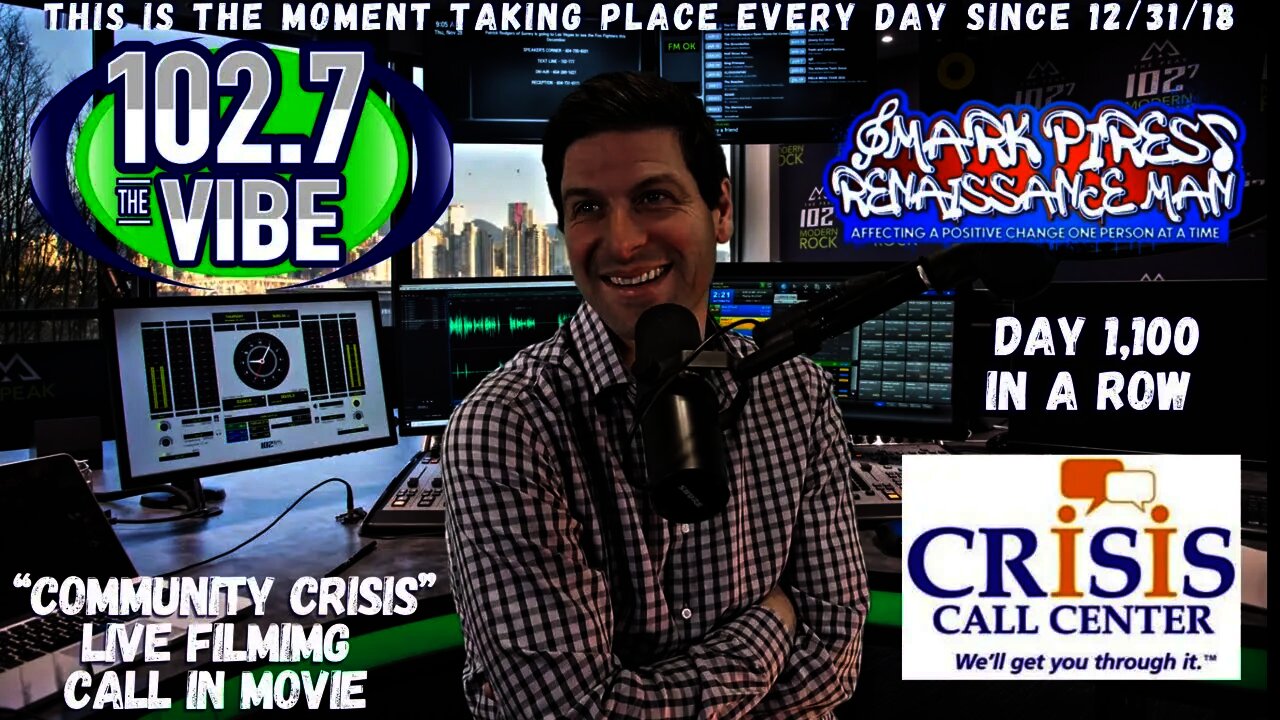 102.7FM Crisis Call Center! "Community Crisis" A Live Call In Movie!