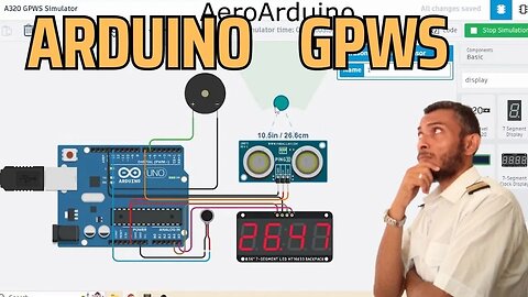 Someone Tried To Make GPWS With Arduino On #Tinkercad #Aviation #AeroArduino