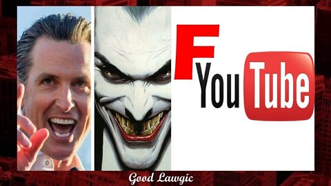 The Following Program: "YouTube HATES Jews!"; Gavin Newsom in Full DAMAGE CONTROL Mode