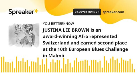 JUSTINA LEE BROWN is an award-winning Afro represented Switzerland and earned second place at the 10