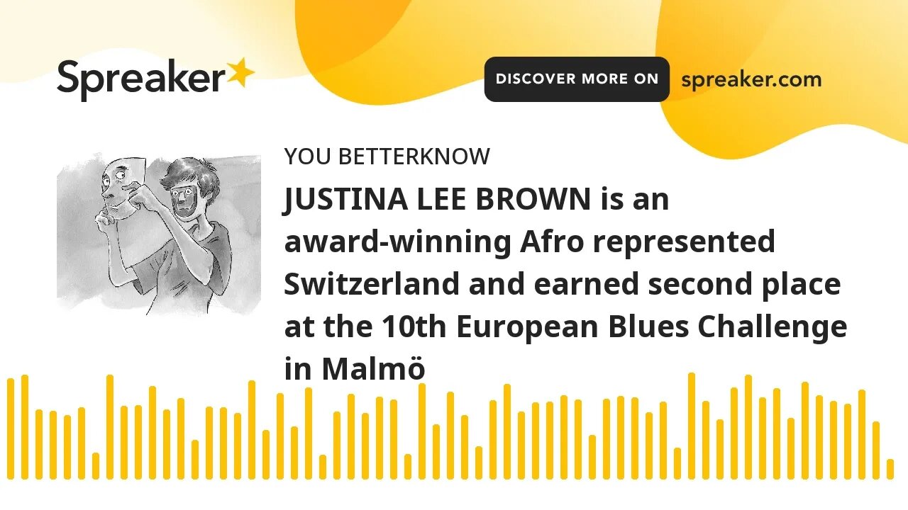 JUSTINA LEE BROWN is an award-winning Afro represented Switzerland and earned second place at the 10