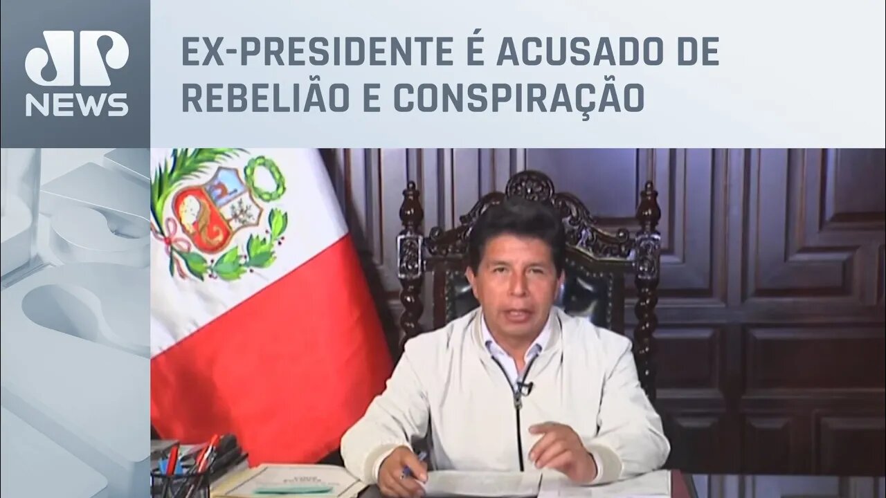 Justiça determina 18 meses de prisão preventiva para Pedro Castillo