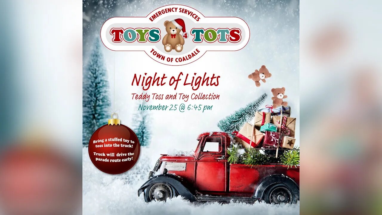 Coaldale Emergency Services Toy Toss | Thursday, November 24, 2022 | Micah Quinn | Bridge City News