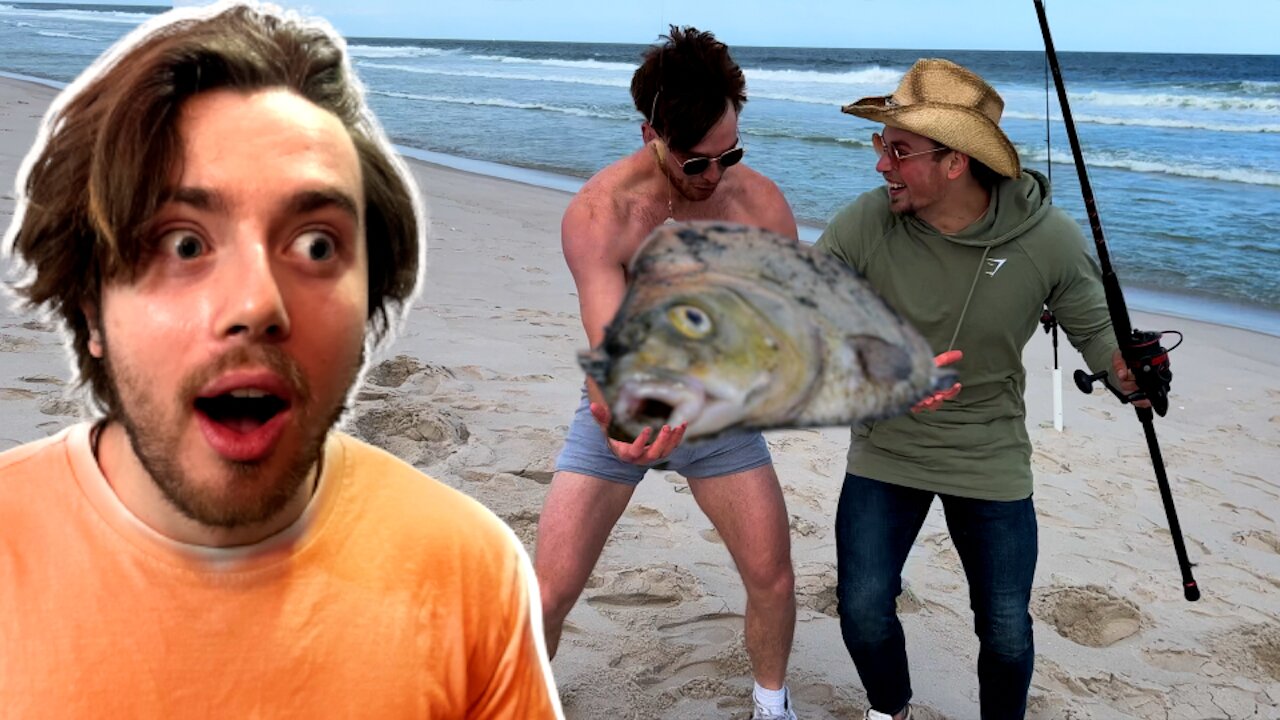 Fishing For the First Time With Expert Roommate