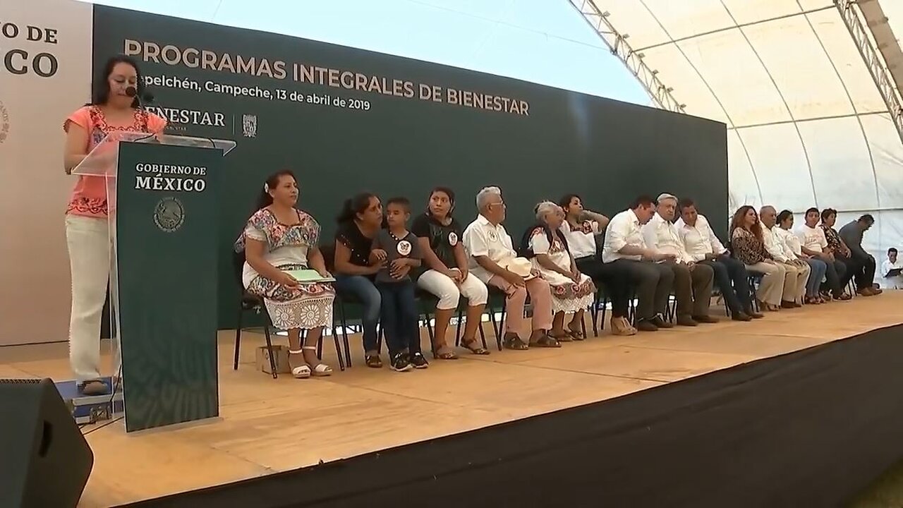 'Programas Integrales de Bienestar', desde Hopelchén, Campeche.