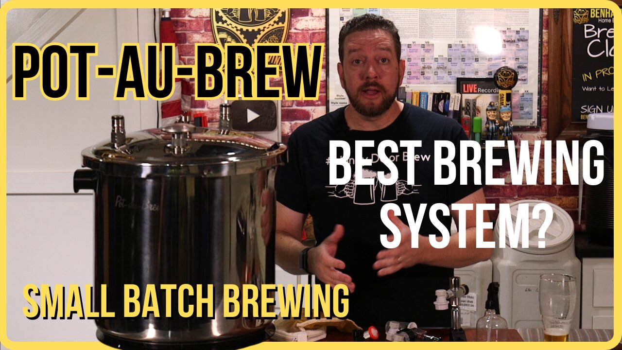 The BEST small batch brewing System? Pot-Au-Brew Pilot System