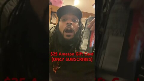 $25 AMAZON GIFT CARD GIVEAWAY (ONLY SUBSCRIBERS)