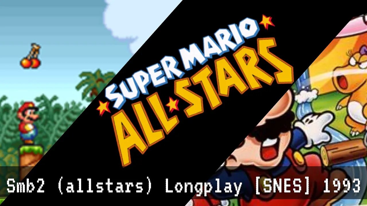 Smb2 (allstars) Longplay [SNES] 1993