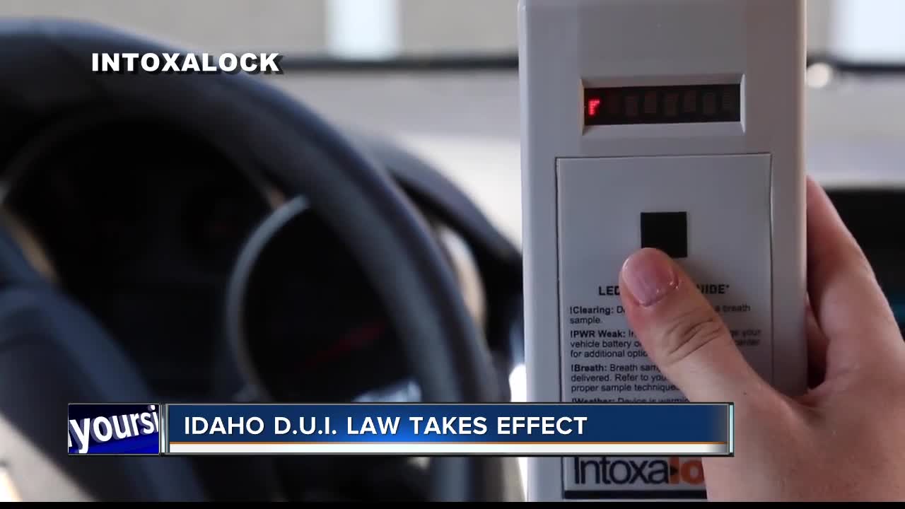 Idaho law requires drunken drivers to use interlock devices