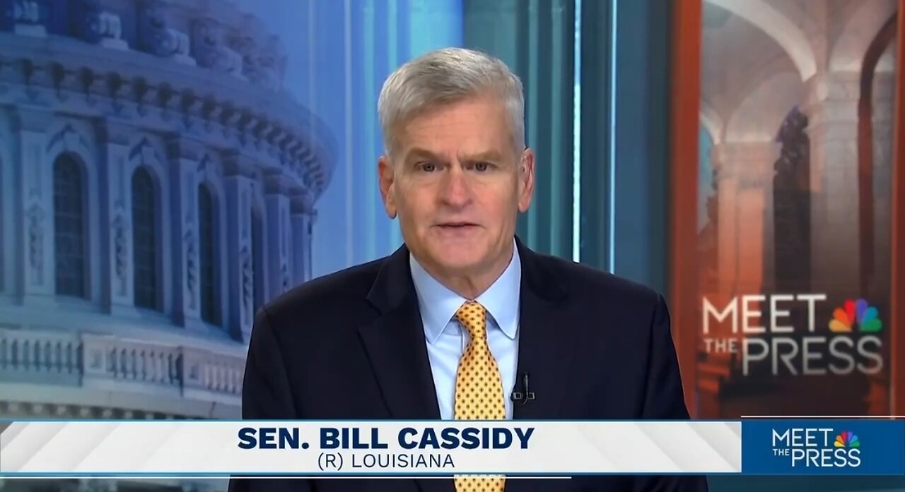 RINO Sen Cassidy Says No To Trump Pardoning J6 Prisoners