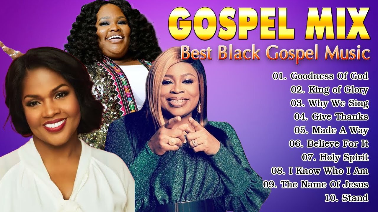 100 GREATEST BLACK GOSPEL SONGS OF ALL TIME - BEST GOSPEL MUSIC LYRICS EVER